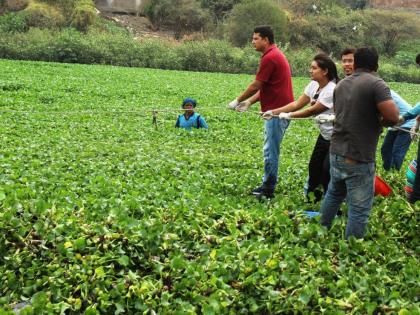 Morna river cleanliness campaign; Akolekar will be back on Saturday | मोर्णा नदी स्वच्छता मोहिम; शनिवारी पुन्हा येणार अकोलेकर एकत्र