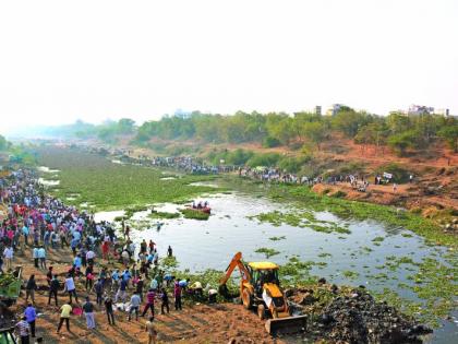 Ekolate Akolekar for cleanliness of the river! | मोर्णेचा श्‍वास मोकळा : नदीच्या स्वच्छतेसाठी एकवटले अकोलेकर!