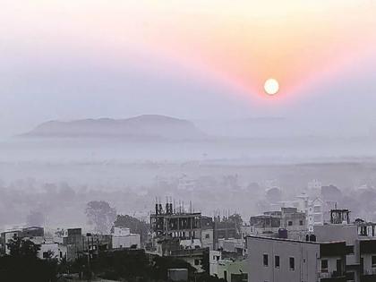 Punekars experienced a pleasant night and morning! Dew in the air as cold westerly winds blow | पुणेकरांनी अनुभवली आल्हाददायक रात्र अन् सकाळ! थंड पश्चिमी वारे वाहत असल्याने हवेत गारवा