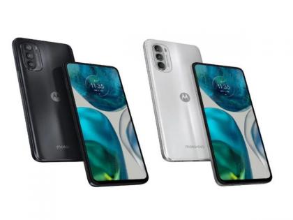 Moto G52 Smartphone Expected Launch In India Check Price And All Specs  | बजेट फ्रेंडली 5G स्मार्टफोनसाठी आणखी एक पर्याय; रेडमी-रियलमीला मागे टाकण्यासाठी Motorola तयार