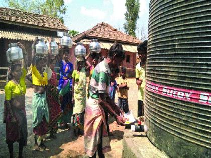  The waterfall stopped, the teacher's follow up | पाण्याची वणवण थांबली, शिक्षकाचा पाठपुरावा