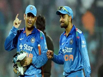 IND vs AUS: ms Dhoni goes ahead of virat Kohli, know what is this record | IND vs AUS:  धोनीने कोहलीला टाकले मागे, जाणून घ्या काय आहे हा विक्रम