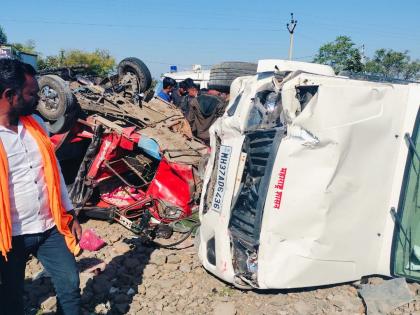 A government vehicle collided with a passenger auto, 10 people were injured vashim accident | शासकीय वाहनाची प्रवासी ऑटोला धडक, १० जण जखमी