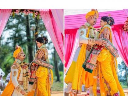 मराठमोळा अभिनेता अभिजीत श्वेतचंद्रचा वेडिंग अल्बम पाहिलंत का?, पाहा फोटो
