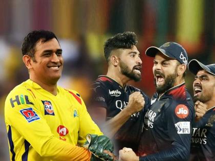 IPL 2023 CSK vs RCB Virat Kohli fined 10 percent of Match fee for inappropriate celebration after CSK batter Shivam Dube wicket MS Dhoni | IPL 2023 CSK vs RCB: MS Dhoni च्या चेन्नईविरूद्ध आक्रमक होणं Virat Kohli ला पडलं महागात... बसला मोठा 'झटका'!