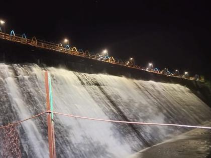 Good news! Ransai Dam finally overflows; The water worries of the people of Uran are solved | सुखद बातमी! रानसई धरण अखेर ओव्हर फ्लो; उरणकरांची चिंता मिटली 