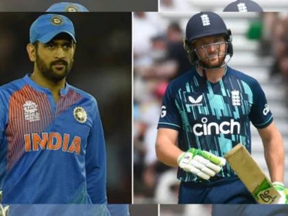 Most sixes by wicketkeepers in an ODI series : Jos Buttler break MS Dhoni's 17 years old record in match against Netherlands  | Jos Buttler : १७ वर्ष MS Dhoni च्या नावावर असलेला विक्रम जोस बटलरने तोडला; असा दमदार खेळ केला!