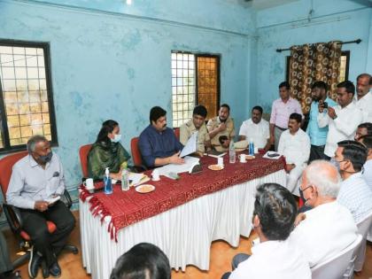 Old Mumbai-Pune route to be cleared; MNS MLAs held a meeting of officials | जुना मुंबई-पुणे मार्ग होणार मोकळा; मनसे आमदारांनी घेतली अधिकाऱ्यांची बैठक