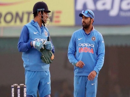Asia Cup 2018: Mahendra Singh Dhoni's cleverness; The advice given to Rohit Sharma was fruitful | Asia Cup 2018 : महेंद्रसिंह धोनीची चतुराई; रोहित शर्माला दिलेला सल्ला यशस्वी