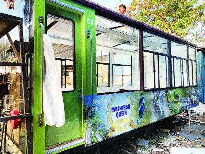 Nerala-Matheran car gets a new look due to vestadom | विस्टाडोममुळे नेरळ-माथेरान गाडीला नवा साज