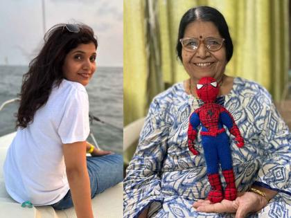 Mukta Barve wishes her mother very Happy Birthday with a cute photo | मुक्ता बर्वेची आईच्या वाढदिवशी सोशल मीडियावर खास पोस्ट; म्हणाली, "हातातला स्पायडरमॅन..."