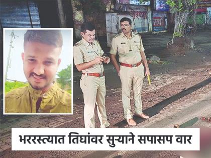Thrill in Chhatrapati Sambhajinagar; Three stabbed in anger over friend's abuse, one dies | छत्रपती संभाजीनगरात थरार; मित्राला शिवी दिल्याच्या रागातून तिघांना भोसकले, एकाचा मृत्यू Thrill in Chhatrapati Sambhajinagar; Three stabbed in anger over friend's abuse, one dies | छत्रपती संभाजीनगरात थरार; मित्राला शिवी दिल्याच्या रागातून तिघांना भोसकले, एकाचा मृत्यू