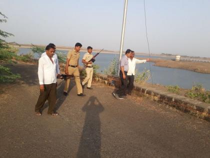 Note of Lokmat: Police officer deployed at Radha Dam | ‘लोकमत’च्या वृत्ताची दखल : मुळा धरणावर शस्त्रधारी पोलीस तैनात