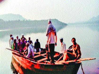 The launch of the Mulshi dam, the villagers have to hunt for life by hiking | मुळशी धरणातील लाँच बंद, ग्रामस्थांना जीव धोक्यात घालून होडीने करावा लागतो प्रवास