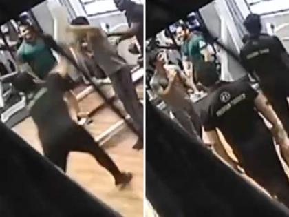 in mumbai a gym trainer hit by using wooden mudgal on gym member head incident at mulund video viral | जीम ट्रेनरने व्यायाम करणाऱ्याच्या डोक्यात घातले लाकडी मुदगल; मुलुंड येथील घटना 