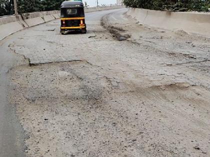 Swaminarayan flyover at Everardnagar awaits repair | एव्हरार्डनगर येथील स्वामीनारायण उड्डाणपूल दुरुस्तीच्या प्रतीक्षेत