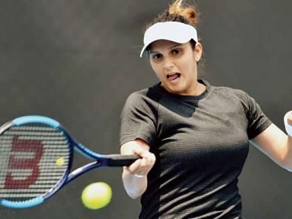 Hobart International Tennis Tournament: Sania Women's Doubles Semifinals | होबार्ट आंतरराष्ट्रीय टेनिस स्पर्धा : सानिया महिला दुहेरीच्या उपांत्य फेरीत