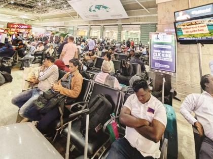 इंडिगोची मुंबईची दोन्ही विमाने रद्द, मुंबईत १२ तास ताटकळले छत्रपती संभाजीनगरकर