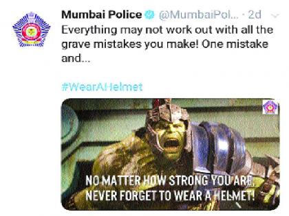 Railway's 'Bahubali' for public awareness; Mumbai Police's 'Hulk' | जनजागृतीसाठी रेल्वेचे ‘बाहुबली’ला; तर मुंबई पोलिसांचे ‘हल्क’ला साकडे!