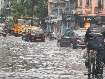 Heavy rains lash Greater Mumbai; Satisfactory increase in water storage of dams | महामुंबईवर पावसाचा दांडपट्टा; धरणांच्या जलसाठ्यात समाधानकारक वाढ