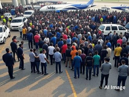 Mumbai-Delhi IndiGo flight receives bomb threat; full emergency declared at IGI airport | IndiGo Bomb Threat: इंडिगोच्या विमानात बॉम्ब ठेवल्याची धमकी, दिल्ली विमानतळावर 'इमर्जन्सी'!