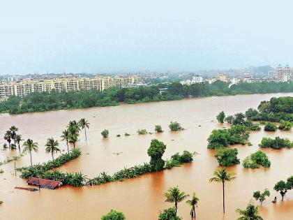 Rain 'Block' in Mumbai, Thane, Palghar | मुंबई, ठाणे, पालघरमध्ये रेन ‘ब्लॉक’; बारा तासांनी लोकल सुरू