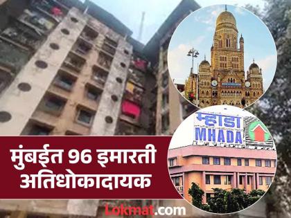 Mumbai: Fear of collapse at any time! 'These' are the most dangerous buildings in Mumbai, see the complete list | Mumbai: कधीही कोसळण्याची भीती! 'या' आहेत मुंबईतील अतिधोकायदायक इमारती, पहा संपूर्ण यादी Mumbai: Fear of collapse at any time! 'These' are the most dangerous buildings in Mumbai, see the complete list | Mumbai: कधीही कोसळण्याची भीती! 'या' आहेत मुंबईतील अतिधोकायदायक इमारती, पहा संपूर्ण यादी