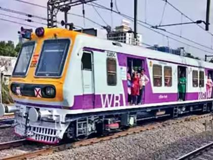 Local trains stopped, passengers frustrated; Mega block for bridge work on Western Railway line | लोकल थांबली, प्रवासी वैतागले; पश्चिम रेल्वे मार्गावर पुलाच्या कामासाठी मेगाब्लॉक