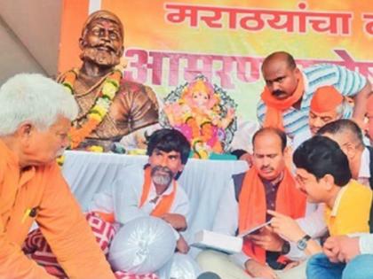 Declare Marathwada Marathas As Kunbi Now, Start Certificates By Sunday: Manoj Jarange To Shinde Panel | कुणबी नोंदीचे पुरावे शिंदे समितीला देणार, मराठा आरक्षण अभ्यासकांसोबत जरांगेंची दीड तास चर्चा Declare Marathwada Marathas As Kunbi Now, Start Certificates By Sunday: Manoj Jarange To Shinde Panel | कुणबी नोंदीचे पुरावे शिंदे समितीला देणार, मराठा आरक्षण अभ्यासकांसोबत जरांगेंची दीड तास चर्चा