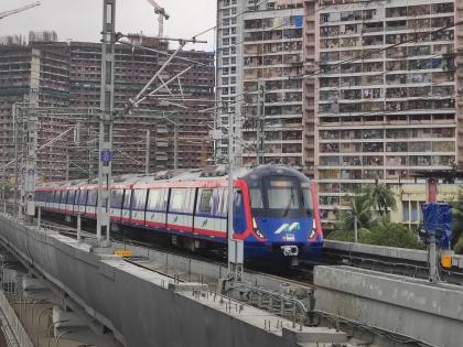 in mumbai metro passengers 2 lakh 87 thousand new high on two routes between andheri to dahisar | मेट्रोचे प्रवासी २ लाख ८७ हजार; अंधेरी ते दहिसरदरम्यानच्या दोन मार्गिकांवर नवा उच्चांक