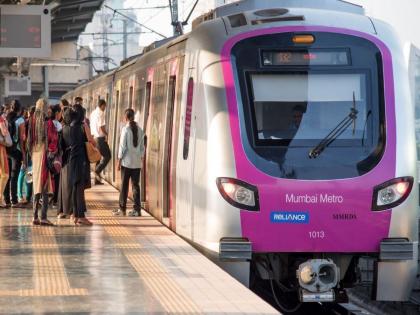 Passengers of the first metro increased by ten thousand | पहिल्या मेट्रोचे प्रवासी दहा हजारांनी वाढले; मुंबईकरांना पावसात दिलासा