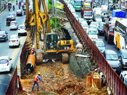 Colaba Bandra Seepz Mumbai Metro 3 route metro will not go under water during heavy rain | कुलाबा - वांद्रे - सीप्झ मुंबई मेट्रो ३ मार्ग, मुसळधार पावसात मेट्रो पाण्याखाली जाणार नाही