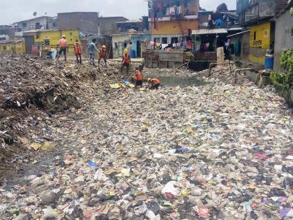 NMC's 'Grill' traps for those who waste the gutters | नाल्यात कचरा टाकणाऱ्यांसाठी महापालिकेचा ‘ग्रील’चा सापळा