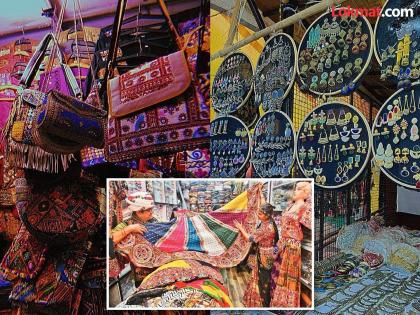 in mumbai markets turn colorful for navratri festival the idols of the goddess will arrive in the pavilions on sunday  | नवरात्रोत्सवासाठी बाजारपेठांना चढला रंग; देवीच्या मूर्तींचे रविवारी मंडपांमध्ये होणार आगमन 