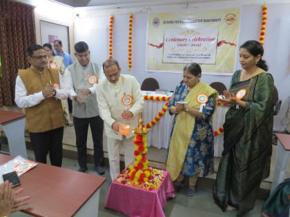 centenary celebrations of all india local self govt organization begins with enthusiasm | अखिल भारतीय स्थानिक स्वराज्य संस्थेच्या शताब्दी वर्ष सोहळ्याचा उत्साहात शुभारंभ