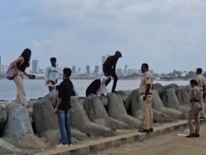 Mumbai On High Alert As India-Pakistan Tensions Escalate; Security Tightened Across Coastline and Key Areas, Watch Video | Mumbai: भारत- पाकिस्तान तणावादरम्यान मुंबईत हाय अलर्ट; किनारपट्टी आणि प्रमुख भागात सुरक्षा कडक Mumbai On High Alert As India-Pakistan Tensions Escalate; Security Tightened Across Coastline and Key Areas, Watch Video | Mumbai: भारत- पाकिस्तान तणावादरम्यान मुंबईत हाय अलर्ट; किनारपट्टी आणि प्रमुख भागात सुरक्षा कडक