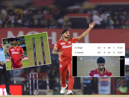 funny memes viral on hit back at punjab police after punjab kings arshdeep singh scored 66 in mi vs pbks match in ipl 2023 | "आम्ही 'गुन्हेगारांना' योग्य शिक्षा केली आहे", अर्शदीप सिंगची धुलाई अन् भन्नाट मीम्स व्हायरल