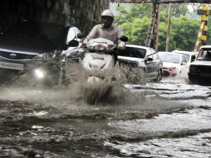 Rainfall: Low pressure belt and Arab sea calamity crisis | पावसाचे धुमशान : कमी दाबाचा पट्टा आणि अरबी समुद्रातील आर्द्रतेने मुंबईवर संकट