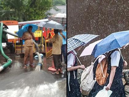 Mumbai Rain: Holiday declared for schools and colleges due to heavy rain in Mumbai | Mumbai Rains : मुसळधार पावसामुळे मुंबईतील शाळा-महाविद्यालयांना सुट्टी जाहीर, शिक्षणमंत्र्यांची घोषणा