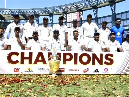 mumbai a record 42nd ranji trophy champion defeated vidarbha by 169 runs in the final match | मुंबई विक्रमी ४२व्यांदा रणजी ‘चॅम्पियन’;  अंतिम सामन्यात विदर्भाला १६९ धावांनी नमवले