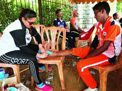 Physio will be decisive for the Indian team; Mulund's paternal grandmother Parekh has special responsibility for the sportsman's health | भारतीय संघासाठी फिजिओ ठरणार निर्णायक; मुलुंडच्या भाविका पारेखकडे खेळाडूंच्या तंदुरुस्तीची विशेष जबाबदारी