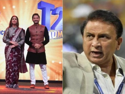 Insult to Gavaskar on the Mumbai T20 League platform | मुंबई ट्वेन्टी-20 लीगच्या व्यासपीठावर गावस्करांचा अपमान, सोनाली बेंद्रेने मागितली माफी