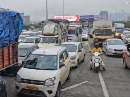 Heavy traffic at JNPA port collapses | Mumbai: जेएनपीए बंदरातील अवजड वाहतूक कोलमडली! Heavy traffic at JNPA port collapses | Mumbai: जेएनपीए बंदरातील अवजड वाहतूक कोलमडली!