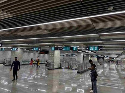 Go directly to the airport by subway Walkway from International Airport Terminal 2 | भुयारी मेट्रोतून थेट जा विमानतळावर! आंतरराष्ट्रीय विमानतळ टर्मिनल २ पासून वॉकवे