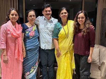 Dhananjay Munde's Rakhi Purnima; All the three sisters tied the rakhi | धनंजय मुंडेंची राखी पौर्णिमा मोठ्या उत्साहात साजरी; तिन्ही बहिणींनी लाडक्या भावाला बांधली राखी