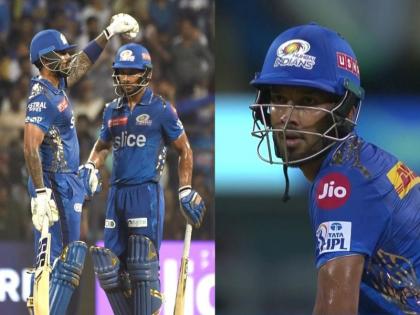 2189 days of waiting, Mumbai Indians gave a chance and hit the best shot of IPL 2023, who is Vishnu Vinod?, lets know | २१८९ दिवसांची प्रतिक्षा, मुंबईने दिली संधी अन् IPL २०२३मधील सर्वोतकृष्ट शॉट मारला, कोण आहे विष्णू विनोद?