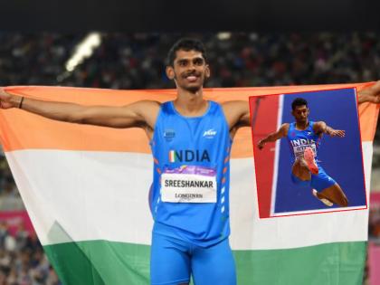 Murali Sreeshankar wins silver with a massive jump and qualifies for Paris Olympics 2024 |  अभिमानास्पद! मुरली श्रीशंकरने जिंकले रौप्य पदक; भारतीय शिलेदार पॅरिस ऑलिम्पिकसाठी सज्ज