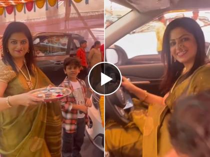 muramba fame marathi actress smita shewale buys new kia luxury car shared video | 'मुरांबा' फेम अभिनेत्रीने खरेदी केली नवी कोरी आलिशान कार, पोस्ट शेअर करत म्हणाली, "आम्ही कलाकार..."