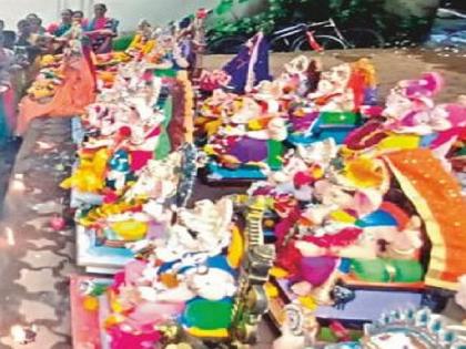 Citizens spontaneous response to Sangli Municipal Corporation's Ganesh idol donation initiative | सांगलीत मूर्तिदानमध्ये प्रभाग दोन आघाडीवर, पर्यावरणपूरक उपक्रमाला नागरिकांचा उत्स्फूर्त प्रतिसाद Citizens spontaneous response to Sangli Municipal Corporation's Ganesh idol donation initiative | सांगलीत मूर्तिदानमध्ये प्रभाग दोन आघाडीवर, पर्यावरणपूरक उपक्रमाला नागरिकांचा उत्स्फूर्त प्रतिसाद