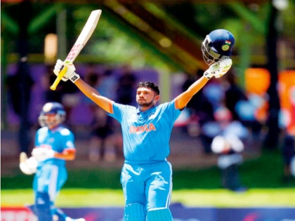 U-19 World Cup: India win over New Zealand, Musheer's all-round performance | १९ वर्षांखालील विश्वचषक स्पर्धा : युवा भारताचा न्यूझीलंडवर विजय, मुशीरची अष्टपैलू कामगिरी